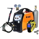 Jasic MIG 160 N219 + Hořák + Zemnící kabel + Samostmívací kukla + Redukční ventil CO2+ Plná Tlaková lahev CO2