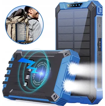 Powerbanka Solární powerbanka 10000 mAh, 173*89*28 mm, USB