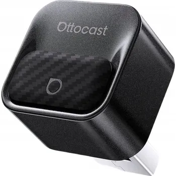 Bluetooth adaptér Ottocast Mini Pico – Bezdrátový adaptér CarPlay Android Auto 2v1 s Bluetooth 5.4 a Wi-Fi 6
