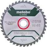 Metabo Precision Cut Wood-Classic Pilový kotouč na dřevo HW/CT 216x30, Z40 WZ 5°628060000 free_store_pickup