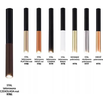 Vyměnitelný nástavec Dohar čokoláda, kovový, IP20 220-240V