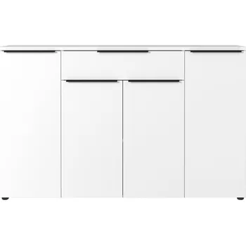 Komoda Bílá nízká komoda 161x101 cm Mailand – Germania ID_1606326