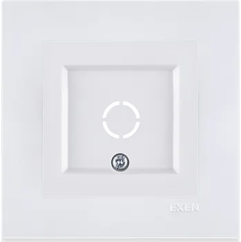 Elektrická zásuvka Elektrická Zásuvka EXEN bílá