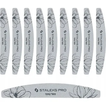 Staleks pilník na nehty Pilníky půlměsíc loďka 100/180 10 kusů