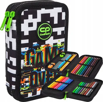 Penál Penál CoolPack Jumper 2 vybavený - Game Over