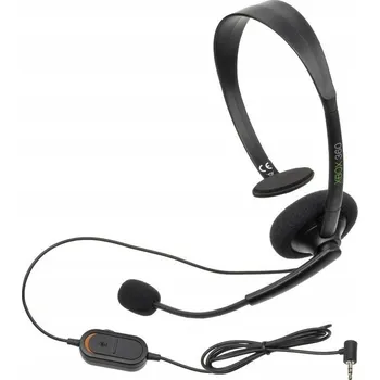 Sluchátka Originální sluchátka s mikrofonem Microsoft Elite Headset XBOX 360 Jack 2,5mm