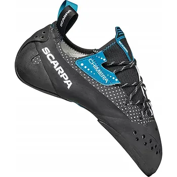 Lezečky Lezečky SCARPA Chimera black/white/azure, velikost 38 EU