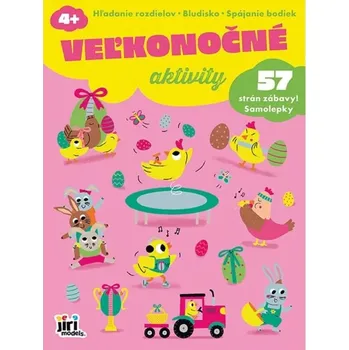 omalovánky Sešit Velikonoční aktivity pro děti se samolepkami