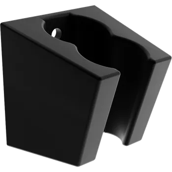 Tyč na sprchový závěs Mexen příslušenství - 1-bodový držák na ruční sprchu, černá, 79353-70