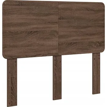 Čelo postele s čelo Hnědý dub 120 cm Kompozitní dřevo