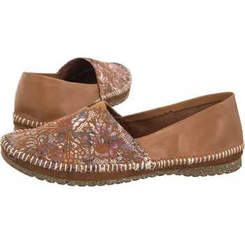 Dámské polobotky Dámské kožené boty Maciejka , červené, T1929-30/00-0 vel. 38