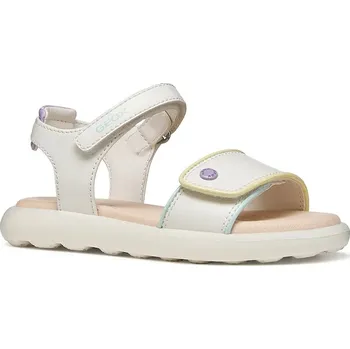 Dívčí sandály Dětské sandály Geox SANDAL PUFFYPOP J65MSC.05402.28.35 bílá 00X, EUR 35