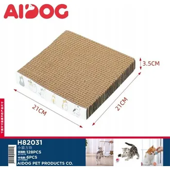 Škrabadlo pro kočky 21 cm x 21 cm x 3.5 cm