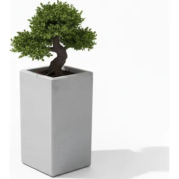 Květináč PROFIBA Vela Betonový květináč 40 × 40 × 80 cm