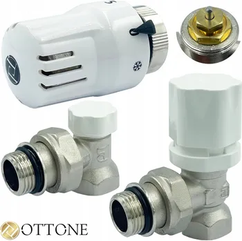 Hlavice pro radiátor TERMOSTATICKÁ ROHOVÁ SADA NA RADIÁTOR – VENTILY, TĚSNĚNÍ, HLAVICE M30X1.5