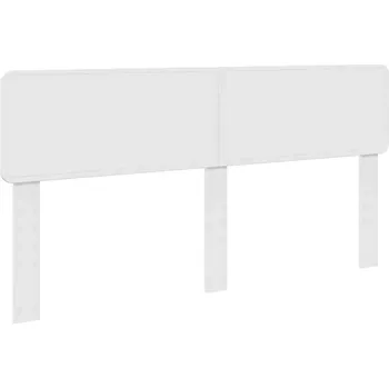 Čelo postele Lesklá bílá 180 cm Materiál dřevotříska