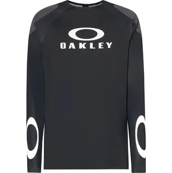 Cyklistické kalhoty Oakley Seeker Edge Ls Jersey Blackout 02E