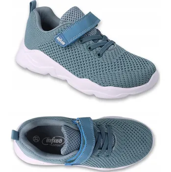 Chlapecké tenisky DĚTSKÁ SPORTOVNÍ OBUV NA SUCHÝ ZIP BEFADO síťované tenisky modré R25