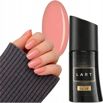 Lak na nehty Hybridní lak na nehty LART 8ml Living Coral 140 Manikúra Oranžová