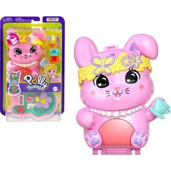 Panenka POLLY POCKET KOMPAKTNÍ SADA ZAJÍČKOVA ČAJOVNA JCR40