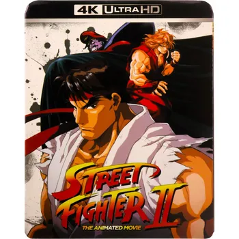 Blu-ray film Street Fighter II The Animated Movie Blu-ray 4K disk