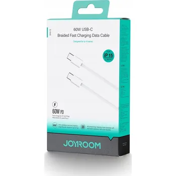 Datový kabel USB-C Kabel 60W 1 M Bílý