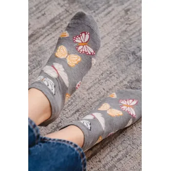 DÁMSKÉ LETNÍ PONOŽKY 114 SVĚTLE FIALOVÁ 35-37