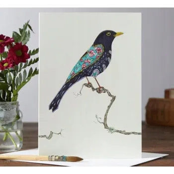 Obraz PŘÁNÍČKO A046 B6 + OBÁLKA PTAK KOS (PTÁK KOS)