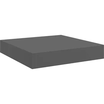 police Police MDF deska VidaXL 23 x 23 cm, odstíny šedé