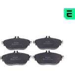 Sada brzdových destiček, kotoučová brzda, BP-12609