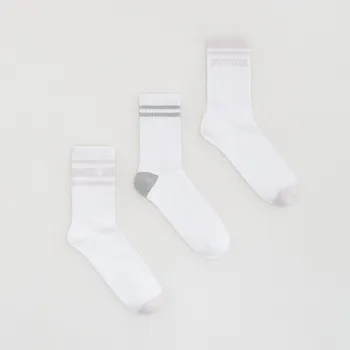 Dětská móda Reserved - GIRLS` SOCKS MULTI - bílá - 659IN-00X - 659IN-00X-K34