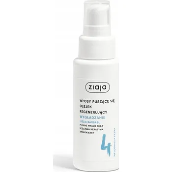 Vlasová regenerace Ziaja baobabový list vyhlazující olej na krepaté vlasy 50 ml