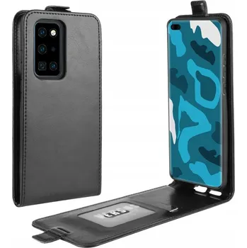 Pouzdro na mobilní telefon Flipové pouzdro Erbord pro Huawei P40 Pro, černé