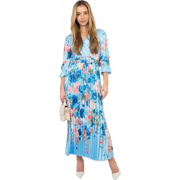 Dámské šaty Italy Moda šaty pro běžné nošení, klasické maxi, velikost univerzální