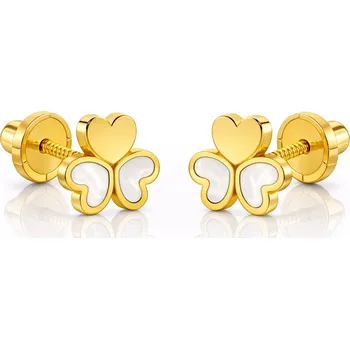 Náušnice Brilio Náušnice ze žlutého zlata Srdíčka 14/148.491/17NC + 2 měsíce na vrácení zboží