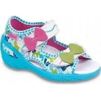 Chlapecké sandály Befado dětské sandály textilní modré velikost 24