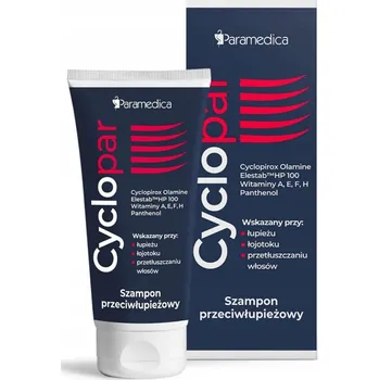 Šampon Paramedica Cyclopar šampon proti lupům a svědění pokožky hlavy 150 g