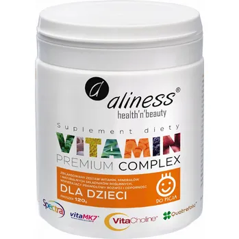 Aliness Premium Vitamin Complex pro děti prášek Multivitamin Imunita