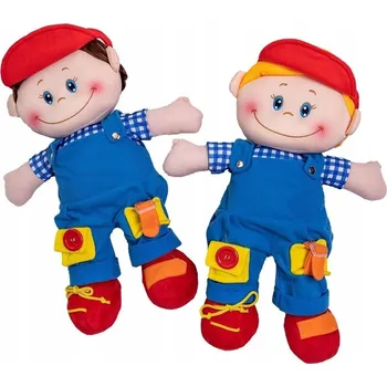 Hadrová PANENKA PLYŠOVÝ MAZLÍČEK PŘÍTULNÍČEK 46cm ASKATO