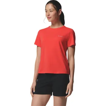 Dámské tričko Columbia Sun Trek SS II W 2119711606 - poppy red XS