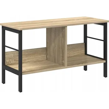 Knihovna Police na knihy Dub Sonoma 82 x 32 x 47 cm