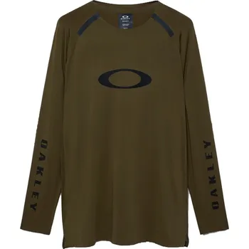 Cyklistické oblečení Oakley Maven Scrub Elite Ls Jersey Army Green 7CE
