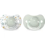 Suavinex Dreams sx pro fyziologický 6-18m 2 ks zelený