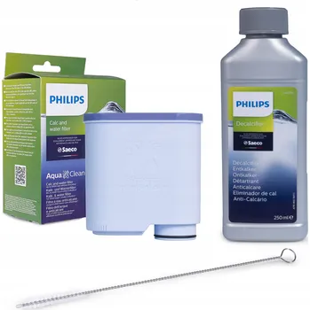 Kávovar Filtr do vody AquaClean CA6903 Philips a odvápňovač pro kávovary Saeco CA6700