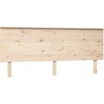 Čelo postele, 184x6x82,5 cm, masivní borovicové dřevo