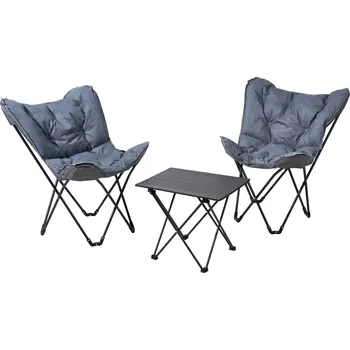 Koloběžka Kempingový set šedá