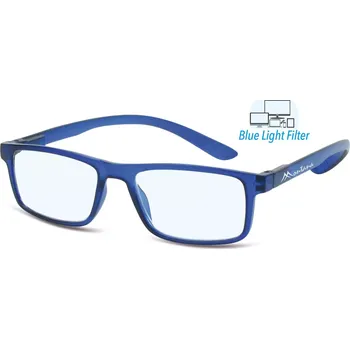 Zdraví MONTANA EYEWEAR Brýle Blueblocker s úchytem za krk BLF-MNR3B/+1,50 BLUE