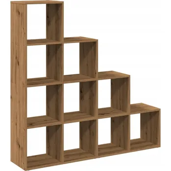 Knihovna Dřevěná police VidaXL 29 x 131,5 cm dub artisan