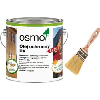 Olej na dřevo OCHRANNÝ OLEJ na DŘEVO proti UV záření OSMO 420 UV EXTRA pro venkovní použití 0,75L