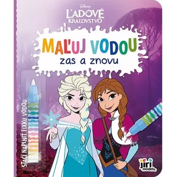 omalovánky Maluj vodou znovu a znovu – Ledové království
